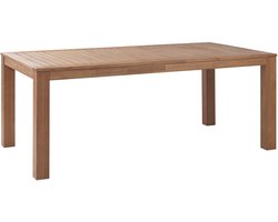 MONSANO - Tuintafel - Lichthout - 105 x 190 cm - Eucalyptushout