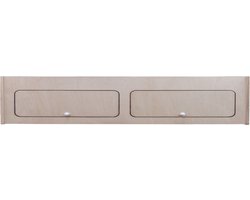 Monster Shop NL Bovenkast camper - 2 deuren - berken multiplex - soft-close scharnier