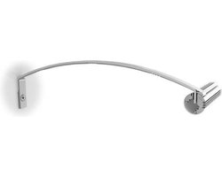 MONTAGEBEUGEL VOOR ALUMINIUMPROFIEL VOOR LEDSTRIP ALU-ROUND - VOOR KAST - ZILVER