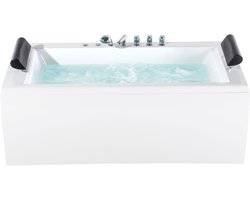 MONTEGO - Whirlpool - Wit - 83 x 172 cm - Acryl