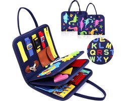 Montessori Kids Learning Viltbord - Montessori - 4-laags druk bord - Non-woven - Educatief speelgoed voor kinderen van 1-4 jaar