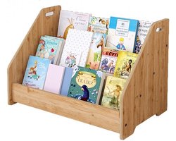 Montessori Kinderboekenkast - Speelgoedkist - Kinderkamer boekenrek - Boekenkastje - Opbergkast voor kinderen - Boekenrek - Opbergkist Speelgoedkast