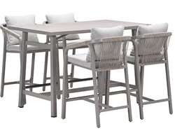 Monti barset - 5-dlg.- taupe - rope grey sand - valley sand