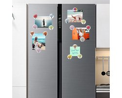 MONTKIARA Koelkastmagneten boom leven magneten koelkast 3D kleurrijke glazen magneten 12 stuks ronde glazen magneet koelkaststickers, gebruikt in koelkasten, prikborden, whiteboards, naaldplanken, kantoorkasten