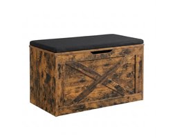 Monza Home® Opbergbox – Schoenenbank & Voetenbank – Opbergkist - Speelgoedkist
