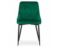 MONZA stoel - Groen fluweel x 2