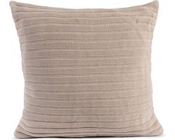 Mood & Ambience - Cuscino Del Cuore Kussen Taupe - Sierkussen 45x45 cm - Kussenhoes - Kussensloop - Kussens Woonkamer - Decoratie