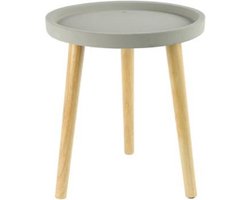 Mooie unieke stijlvolle grijs Jelte side table rd 35 x 35 x 40 cm