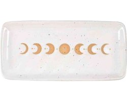 Moon Phase Decoratie schaaltje - Creme