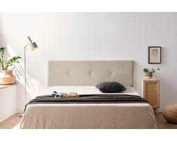 Moonia Hoofdbord - Slaapkamer Accessoire - Tan Beige - Duurzaam en Eenvoudig - Vlekbestendig Aqualinè - 3 Jaar Garantie