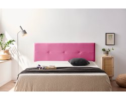 Moonia Hoofdbord - Wandpaneel - Kunstleer - Roze - Modern en Duurzaam - Eenvoudig te Monteren - 50 cm Hoog