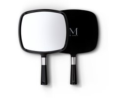 Moonie's Make Up Spiegel Met Handvat - Scheerspiegel - Kappersspiegel - Zwart