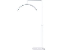 Moonlight Wit - NIEUWSTE MODEL - Behandellamp - Salonlamp - Moonlight - Behandel lamp - Smartphonehouder - Beauty - Tattoo - Massage - Nagelstyliste - Make-up - Verlichting -