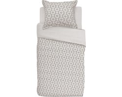 MOOOI Umbrella Squid dekbedovertrek - Eenpersoons - 140x200/220 - Zilver