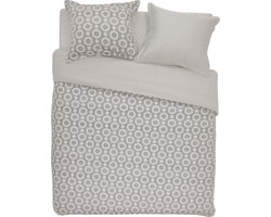 MOOOI Umbrella Squid dekbedovertrek - Lits-Jumeaux - 240x200/220 - Zilver