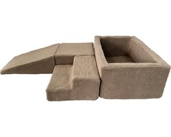 Mooskids Lowie Teddy Taupe 4-in-1 Speelset incl. 200 ballen