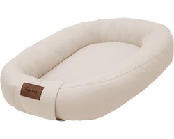 MorDesign Babynest - Zand - Comfortabele, zachte stof