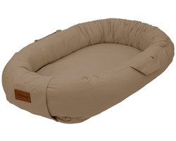 MorDesign Babynestje 87x57x18 cm – Zachte Stof – Met Handvate
