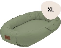 MorDesign Babynestje 87x57x18 cm – Zachte Stof – Met Klittenband