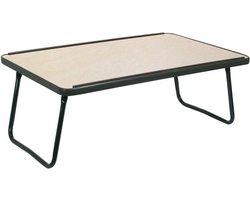 Moretti Bedtafel inklapbaar - Licht - Licht bruin/Zwart