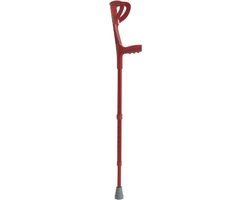 Moretti Elleboogkrukken (1 paar) - Rood