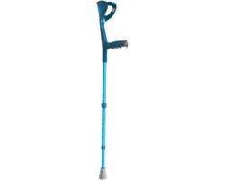 Moretti Mopedia elleboogkrukken - Loopkrukken (1 paar) - Blauw