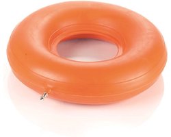 Moretti rubber opblaasbaar kussen - rond 40 cm