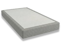 Mörgenn Gestoffeerd Hotel Matras 25 cm - Pocketvering + Koudschuim - Lichtgrijs - 160x200 cm - Hardheid Stevig