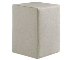 Mörgenn Nachtkastje Kubus - Gestoffeerd - Gesloten Model - Taupe - 40x40x60 cm