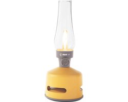 MoriMori - LED Buitenlamp/Lantaarn met Bluetooth Speaker - Snug Room - Geel