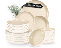 Moritz & Moritz CAVO 36-delige serviesset 12 personen Zand