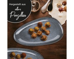 Moritz & Moritz VIDA Servierteller 2 tlg. blau