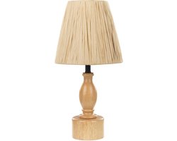 MORONA - Tafellamp - Natuurlijk - Hout