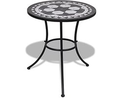 Mosaic Bistro Tafel voor Balkon en Tuin - Stabiele en Makkelijk schoon te maken Tuinmeubel
