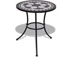 Mosaic Bistro Tafel voor Balkon en Tuin - Stabiele en Makkelijk schoon te maken Tuinmeubel