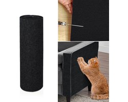 MOSEN- DIY- Krabmat voor katten - Zelfklevende krabplank voor katten - Knipbare zelfklevende klimmat voor katten - Slijtvaste en niet-chippende krabplank voor katten - Ter bescherming van tapijten, banken, meubelbeschermmatten (30x30cm)