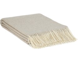 Most - Plaid Milano - 90% Merino wol, 10% Kasjmier wol - 140 x 200 cm - taupe