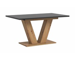 Motion eettafel V uitschuifbaar Artisan NB grijs NB - 90x150x76cm