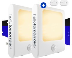 Motion Original Serie - Nachtlampje met Bewegingssensor - Nachtlampje Stopcontact Volwassenen en Kinderen - Bedlamp - Kinderkamer