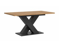 Motion uitschuifbare eettafel Artisan NB grijs NB - 90x150x76cm