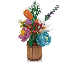 Mould King 24097 Nature's Blossom bouwset | Botanical Flowers Collection | Classic Creator STEM speelgoed bloemen bouwpakket | Bloemenpracht kunstbloemen modelbouw voor volwassenen & kinderen | geschikt voor Lego | Bouwdoos met 1189 bouwstenen