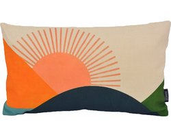 Mountain Sunset Kussenhoes | 30x50 cm | Katoen/Linnen