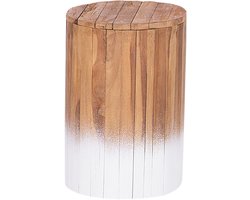 MOVAS - Bijzettafel - Lichte houtkleur - Teakhout
