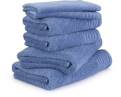 MÖVE Handdoekenset 6-delig - 100% katoen - zacht, absorberend & huidvriendelijk - badkamer set - gemaakt in Duitsland - New Classic 6-delig