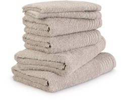 MÖVE Handdoekenset 6-delig - 100% katoen - zacht, absorberend & huidvriendelijk - badkamer set - gemaakt in Duitsland - New Classic 6-delig