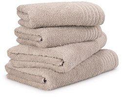 MÖVE Handdoekenset - set van 4 - 100% katoen - zacht, absorberend & huidvriendelijk - badkamer set - gemaakt in Duitsland - New Classic 2x 50x100cm + 2x 67x140cm