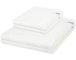 Möve Sonstiges 2 X handdoek 2 X douchehanddoek - in set 4 pack Piquee