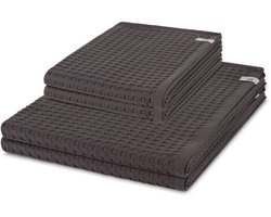 Möve Sonstiges 2 X handdoek 2 X douchehanddoek - in set 4 pack Piquee