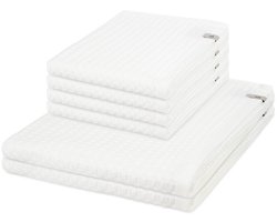 Möve Sonstiges 4 X handdoek 2 X douchehanddoek - in set 6 pack Piquee