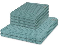 Möve Sonstiges 4 X handdoek 2 X douchehanddoek - in set 6 pack Piquee